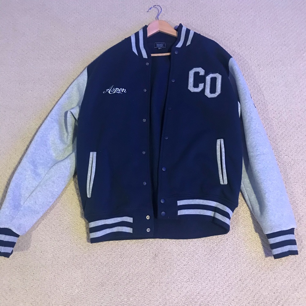 Ocean Beach Colorado themed Varsity Jacket - Size 2XL